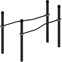 Воркаут ЛОВ 108 серый ВТ 102.05-03 Воркаут ЛОВ 108 серый ВТ 102.05-03