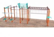 Пристенная рама для функционального тренинга 6076