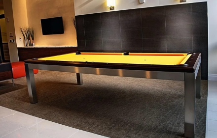 БИЛЬЯРДНЫЙ СТОЛ 6 ФУТОВ "СУВОРОВ" ХАЙ-ТЕК STYLE (пул), фото 1