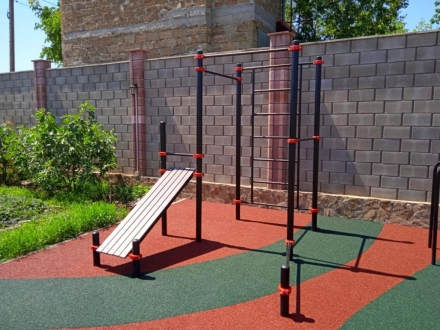 Спортплощадка воркаут, фото 3