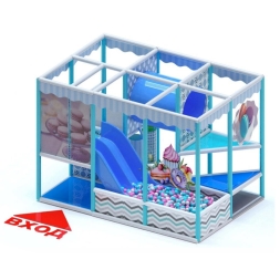 Детский игровой лабиринт "Дружок XL" 8.3м² (3.5*2.35*2.5м) Детский игровой лабиринт "Дружок XL" 8.3м² (3.5*2.35*2.5м)