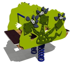 Качалка на пружине Змей Горыныч 04503 для детской площадки, фото 1