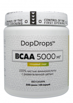 BCAA 5000мг 40serv Грушевый cидр, фото 2