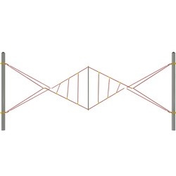 ​Канатная часть для конструкции "Переход Скрутка", фото 4