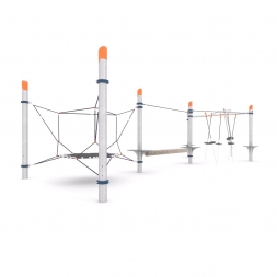 Канатная конструкция для лазания-05.04, фото 2