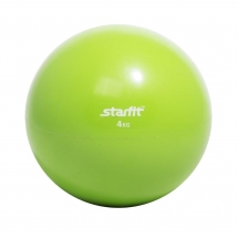 Медбол GB-703, 4 кг, зеленый Медбол GB-703, 4 кг, зеленый