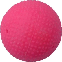 Мяч для хоккея на льду I.V.P, арт.MR-MH, FIB Appr,пластик/дерево, ярко-малиновый