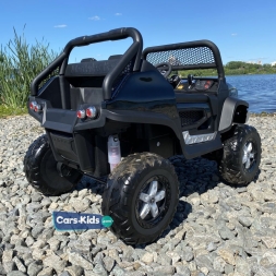 Электромобиль Mercedes-Benz Unimog Concept P555BP 4WD черный, фото 10