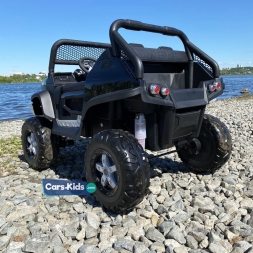 Электромобиль Mercedes-Benz Unimog Concept P555BP 4WD черный, фото 9