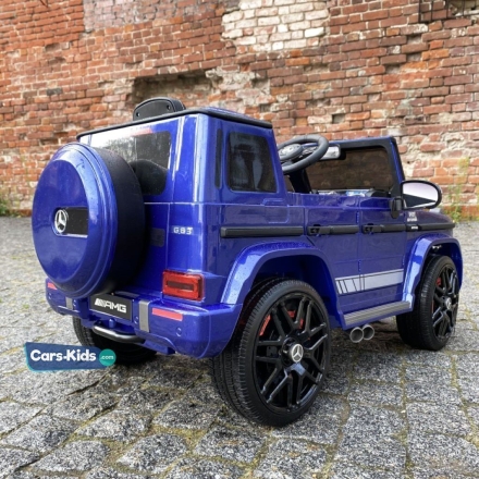 Электромобиль Mercedes Benz G63 BBH-0002 синий, фото 6