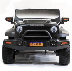 Детский электромобиль Jeep Hunter Black с полным приводом - CH9938, фото 2