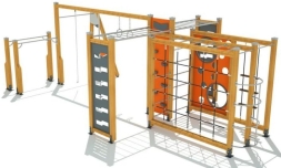 Гимнастический комплекс ДСК-10 для уличных спортивных площадок