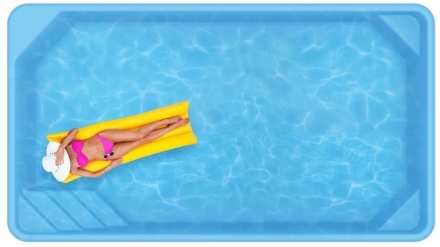 Бассейн 5,2х2,9х1,55м. Памир Marshall Pools (чаша), фото 1