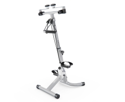 Велотренажер двойной для рук и ног DFC B815G, серый, фото 2