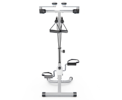 Велотренажер двойной для рук и ног DFC B815G, серый, фото 3