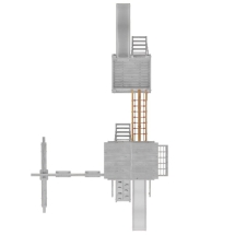 Мостик с бортами-сетка опция Бридж  Сибирика 