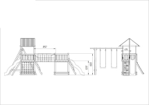 Мостик с бортами-сетка опция Бридж  Сибирика 