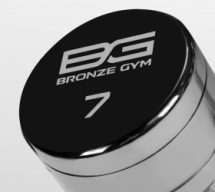 BRONZE GYM BG-PA-DB-C07 Гантель хромированная 7 кг BRONZE GYM BG-PA-DB-C07 Гантель хромированная 7 кг
