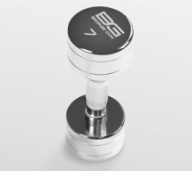 BRONZE GYM BG-PA-DB-C07 Гантель хромированная 7 кг BRONZE GYM BG-PA-DB-C07 Гантель хромированная 7 кг