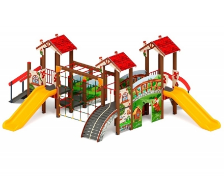 Детская игровая площадка В гостях у сказки ДИК 1.05.01-29 H=900, фото 1