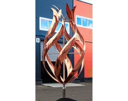 Медная скульптура Бутон Стандартный размер, фото 2