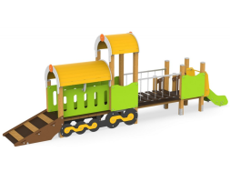 Детский игровой комплекс Поезд 3, фото 1
