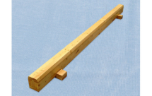 Бревно напольное 3 м. на деревянных ногах