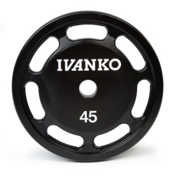 Олимпийский уретановый E-Z диск IVANKO OUEZ