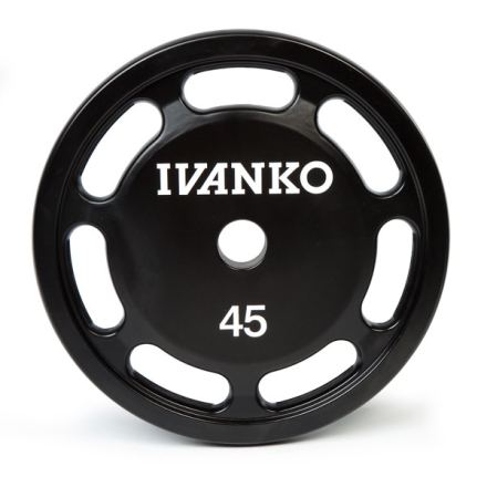 Олимпийский уретановый E-Z диск IVANKO OUEZ, фото 1