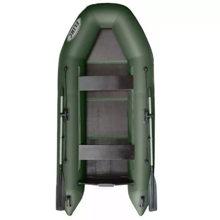 Надувная моторная лодка ПВХ Flinc (Флинк) FT290L ккоричневый камуфляж пиксель (цифровой), фото 1
