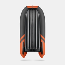 GLADIATOR E 300 SL AIR SPORT Оранжево-темносерый моторная лодка ПВХ, фото 3