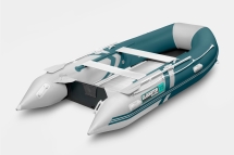 Gladiator B 370 AL LIGHT Морской зеленый-белый моторная лодка ПВХ Алюминиевый пайол