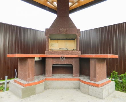 Печь № 18 — Угловой комплекс с рабочим столом и мойкой, фото 1