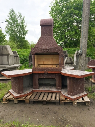 Печь № 18 — Угловой комплекс с рабочим столом и мойкой, фото 3