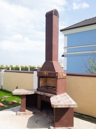 Печь № 18 — Угловой комплекс с рабочим столом и мойкой, фото 5