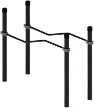 Воркаут ЛОВ 108 серый ВТ 102.06-03 Воркаут ЛОВ 108 серый ВТ 102.06-03