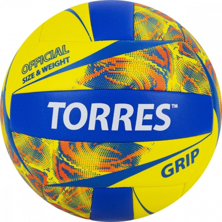 Мяч волейбольный TORRES GRIP Y, р.5 V32185, фото 1