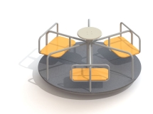 ДИО 2.07 Карусель с рулём