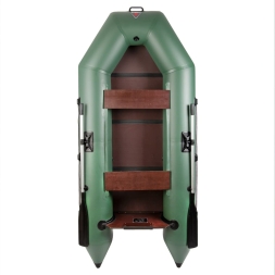 Лодка надувная 280 TL (Пайол фанерный книжка) (зеленая, серая), фото 4 Лодка надувная 280 TL (Пайол фанерный книжка) (зеленая, серая), фото 4