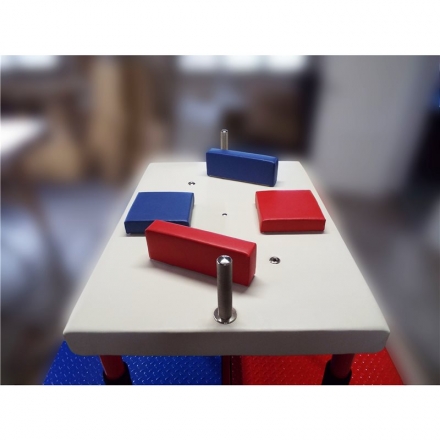 Стол для армрестлинга разборный с регулируемыми площадками AV127/80, фото 3