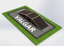 Флайбокс, трамплин смешанный, холм