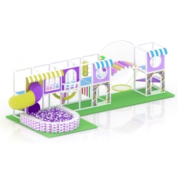 Детский игровой лабиринт «Фазенда» 32,375м² (9,25*3,5*2,8м), фото 1 Детский игровой лабиринт «Фазенда» 32,375м² (9,25*3,5*2,8м), фото 1