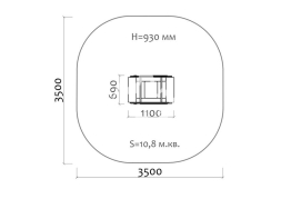 Качалка на пружине Щука 04502 для детской площадки, фото 2