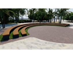 Амфитеатр Радиус 6-8 м, без спинок, фото 5