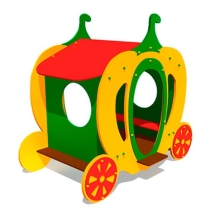 Детский игровой домик-беседка Карета 2 ЗНИМ 106 для улицы