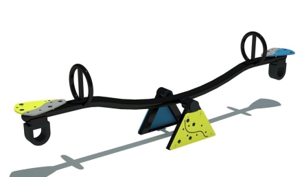 Качели балансир Дружок тип 2 для детской площадки, фото 1