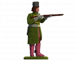 Топиари Гусар, прицеливается - газон Eco, фото 2