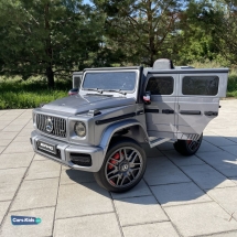 Электромобиль Mercedes-Benz AMG G63 k999kk 4WD серый