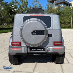 Электромобиль Mercedes-Benz AMG G63 k999kk 4WD серый, фото 6