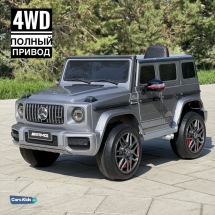 Электромобиль Mercedes-Benz AMG G63 k999kk 4WD серый